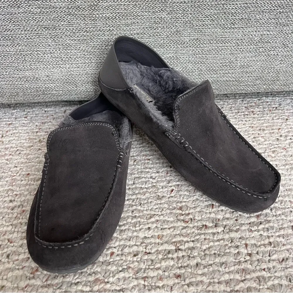 johnnie-O Sofa Loafer Slipper – Charcoal